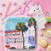 Assiette de fête pour l'enterrement de vie de jeun (Fête)