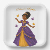 Assiette de fête princesse (Recto)