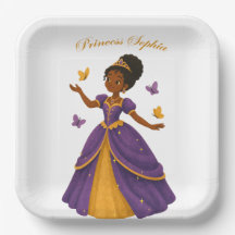 Assiette de fête princesse