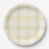 Assiette de fête | Rayé lime et citron | Gin & Ton (Devant)