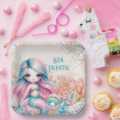 Assiette de fête Sirène (Fête)