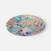 Assiette de fête sous la mer (Angle)