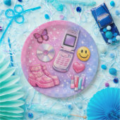 Assiette de fête Y2K 2000 (Fête)