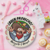 Assiette de Fournitures de Fête Buen Provecho Pers (Fête)