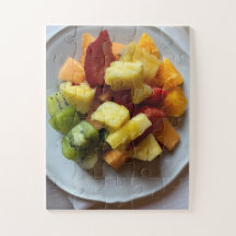 Assiette de fruits ensoleillée | Puzzle de l'ambia