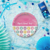 Assiette de la foire aux ânes à arrosage arc-en-ci (Fête)