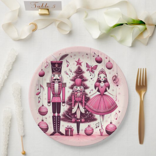 Assiette de Noël Casse-Noisette (Mariage)