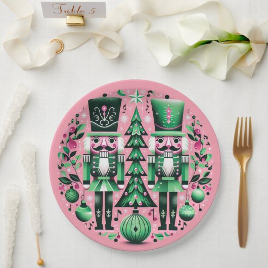 Assiette de Noël Casse-Noisette (Mariage)
