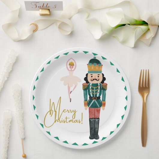 Assiette de Noël Casse-Noisette (Mariage)