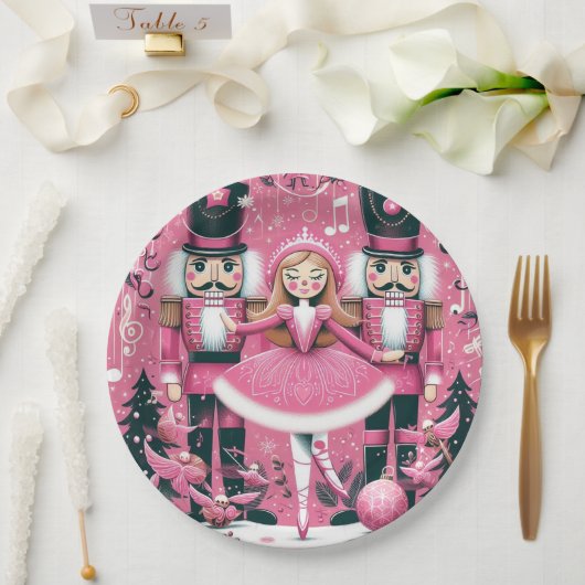 Assiette de Noël Casse-Noisette (Mariage)