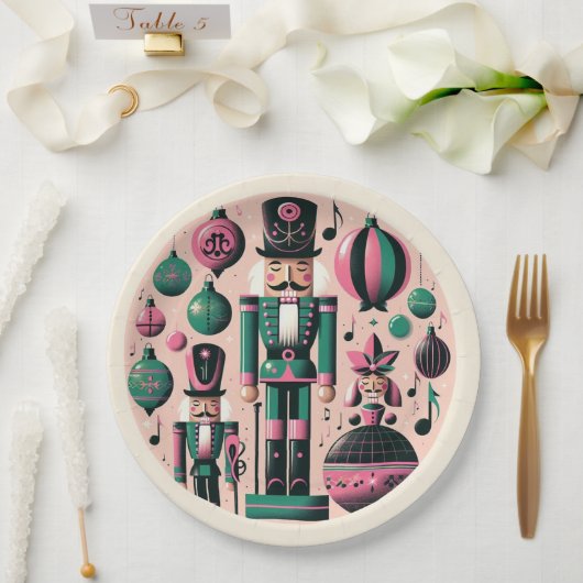 Assiette de Noël Casse-Noisette (Mariage)
