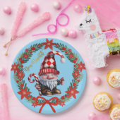 Assiette de vacances Gnome Bon Appétit (Fête)