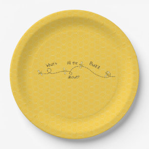 Assiette décorative "Qu'est-ce que c'est que tout