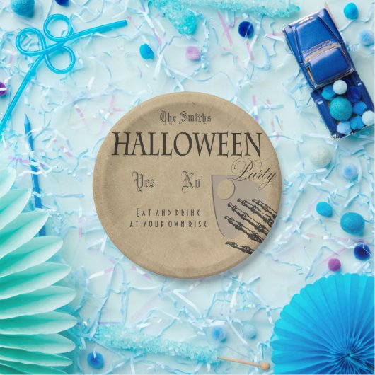 Assiette d'Halloween (Fête)