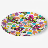 Assiette Eid Splash 9" (Angle)