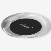 Assiette en carton (Angle)