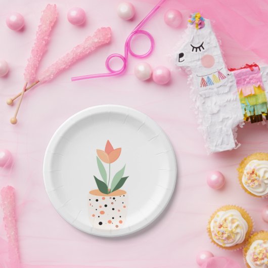 Assiette en carton (Fête)