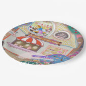 Assiette en carton pour les quotidiens et les évén (Angle)