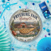 Assiette en melamine Fryeburg Fair Baking Co. Main (Fête)