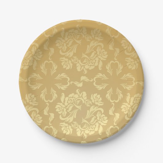 Assiette en Papier. (Devant)