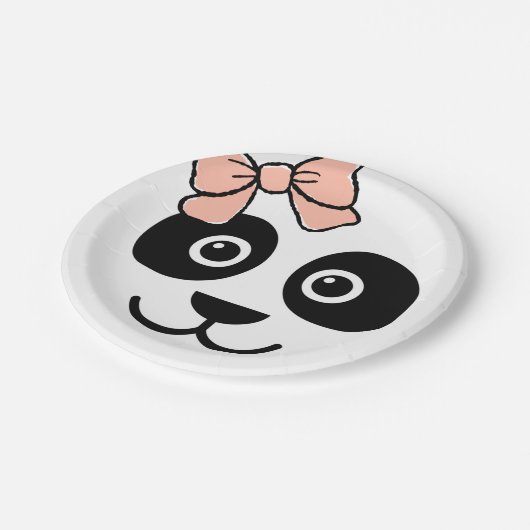 Assiette en Papier. (Angle)