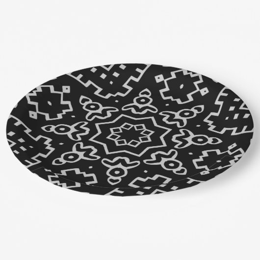 Assiette en papier (Angle)