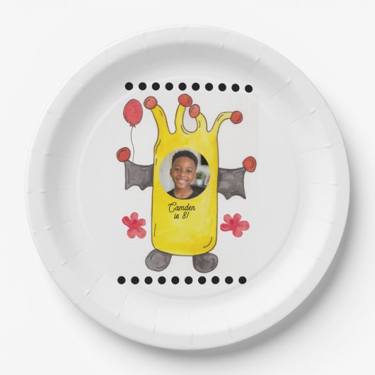 Assiette en papier (Devant)