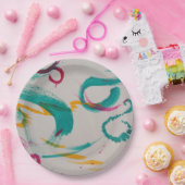 Assiette en Papier. (Fête)