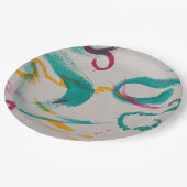 Assiette en Papier. (Angle)