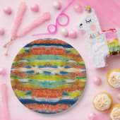 Assiette en Papier. (Fête)