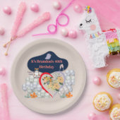 Assiette en Papier. (Fête)