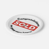 Assiette en papier (Angle)