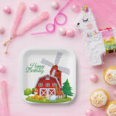 Assiette en papier (Fête)