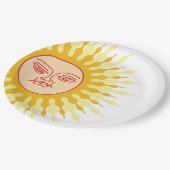 Assiette en Papier. (Angle)