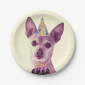 Assiette en Papier. (Devant)