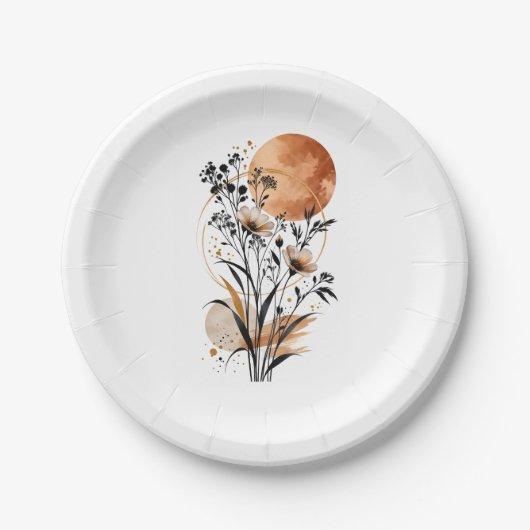 Assiette en papier (Devant)