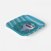 Assiette en papier Baby Shark (Angulaire)