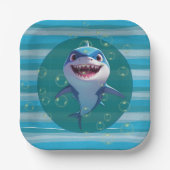 Assiette en papier Baby Shark (Recto)