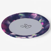 Assiette en papier Berry Sparkle (Angle)