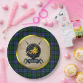 Assiette en papier Blason Clan Campbell (Fête)