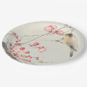 ASSIETTE EN PAPIER: BLOC DE BOIS JAPONAIS : OHARA (Angle)