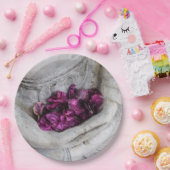 ASSIETTE EN PAPIER: BOUDDHA AVEC BLOCS (Fête)