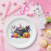 Assiette en papier Brewing Baby (Fête)