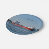 assiette en papier CSL St. Laurent (Angle)