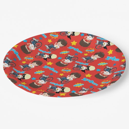 Assiette en Papier de 22.9 cm. (Angle)