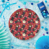 Assiette en Papier de 22.9 cm. (Fête)