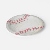 Assiette en papier de baseball (Angle)