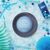 Assiette en papier de la planète Neptune (Fête)