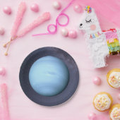 Assiette en papier de la planète Neptune (Fête)