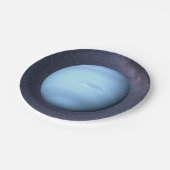 Assiette en papier de la planète Neptune (Angle)